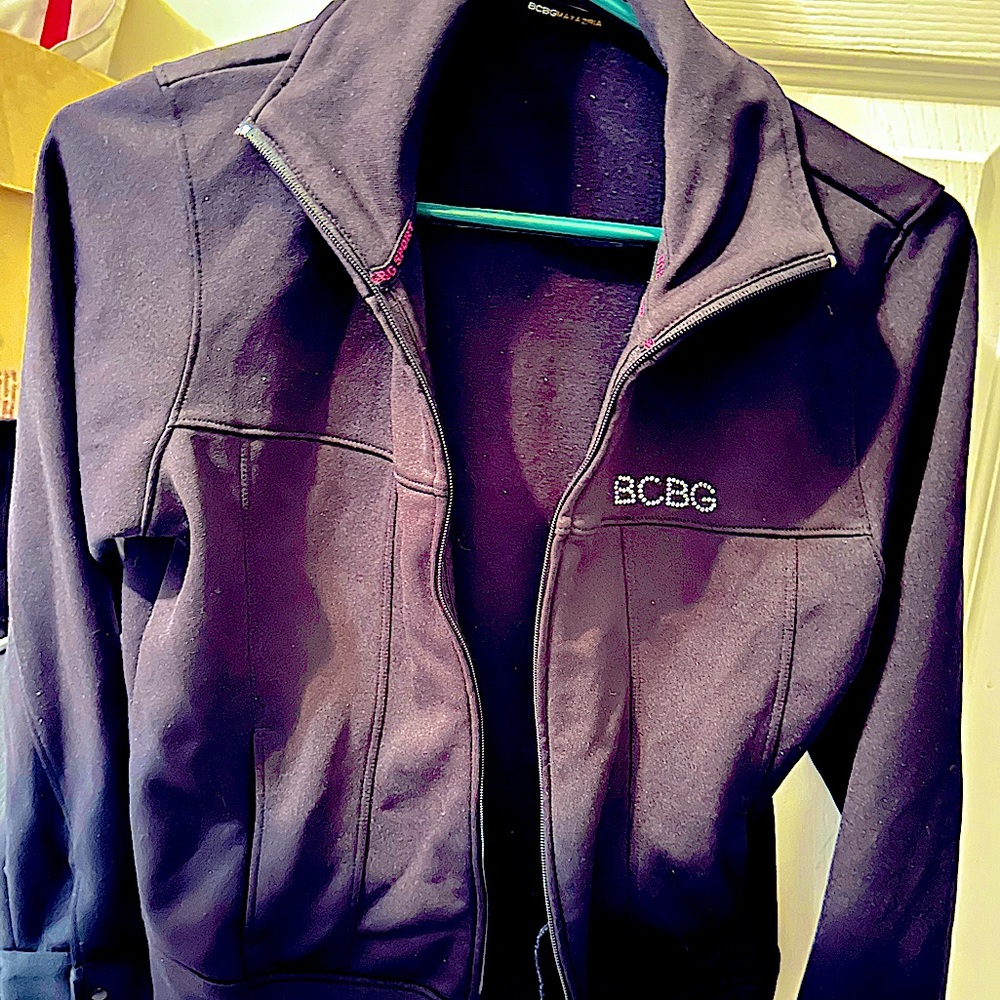 BCBG black jacket.